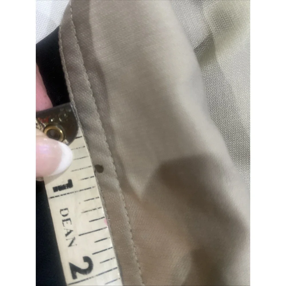 Cutter & Buck Jacket Navy & Khaki‎ Size Large Zip Closure